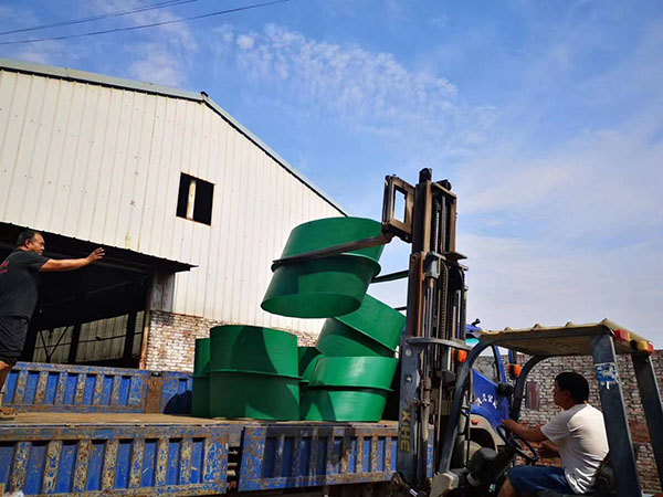 剛性防水套管發貨現場